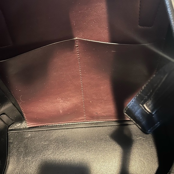 Nine West Purple and Black Snakeskin Tote Bag - Picture 11 of 11